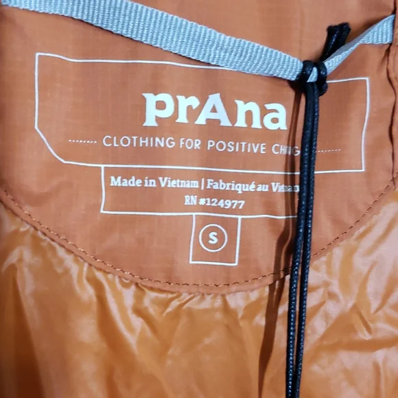 Prana Alpine Air Hooded Jacket Size S